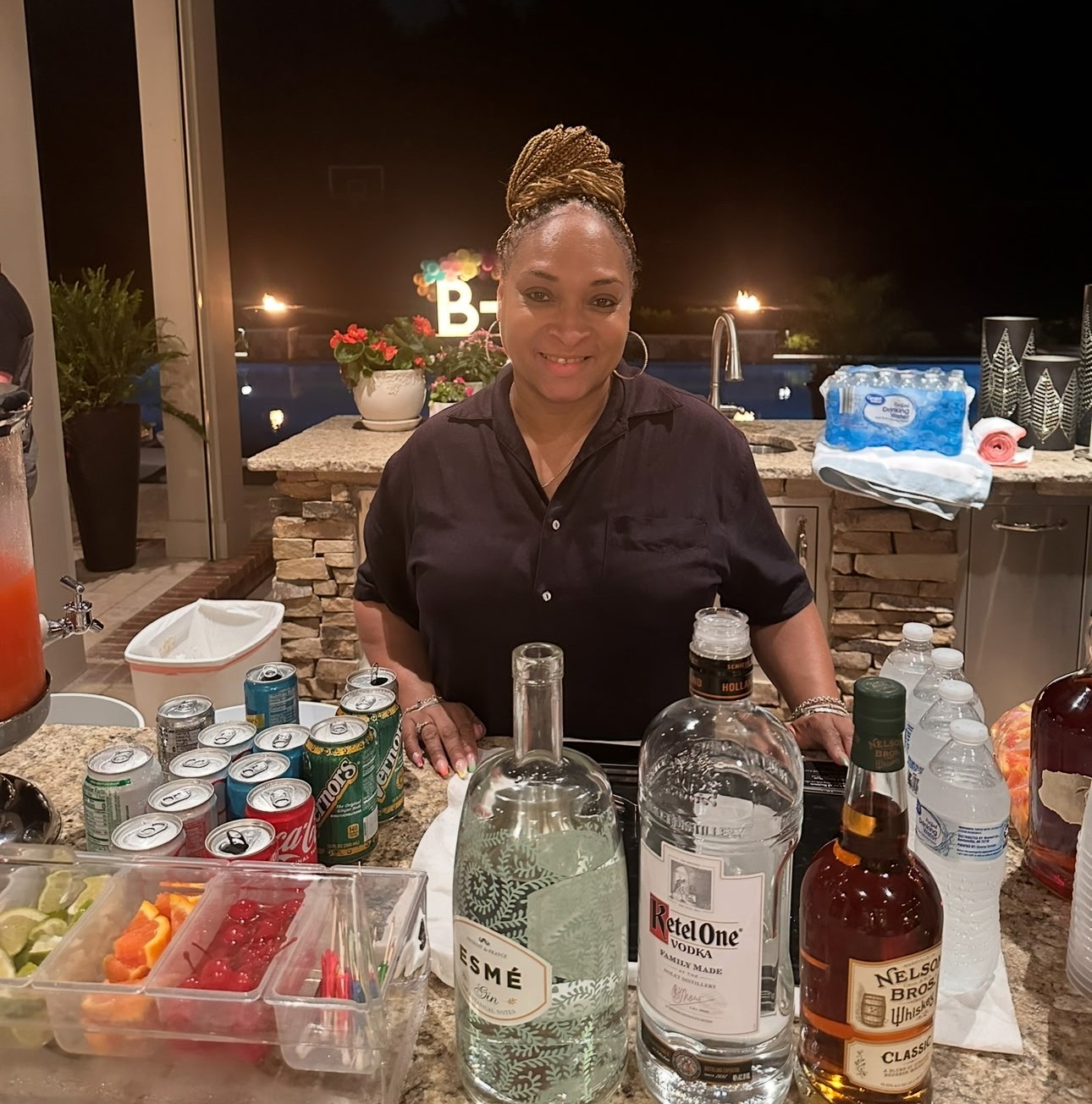 female abc-certified bartender