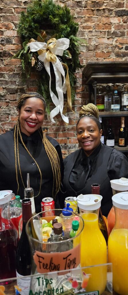 two female bartenders in Nashville TN