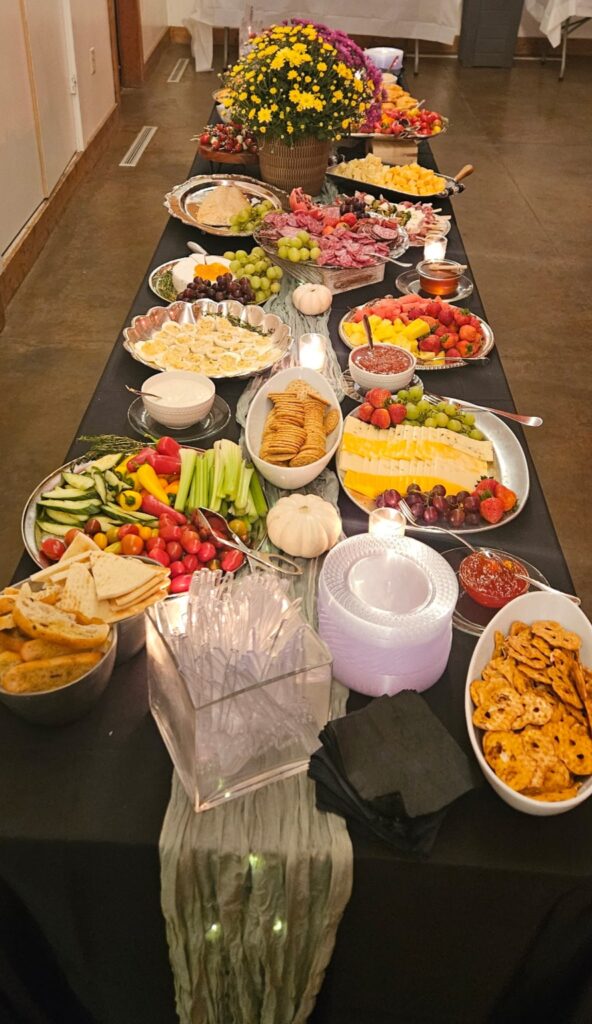 fruit and vegetable food display